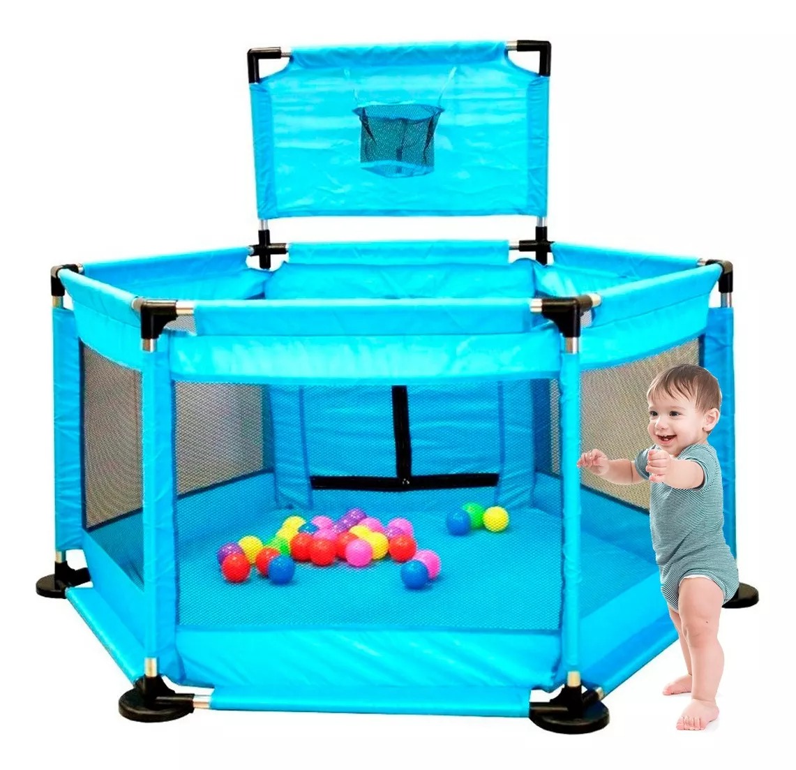 JUGUETE PISCINA PELOTERO JARDIN SALA ESTAR RECREATIVO LAU - 3