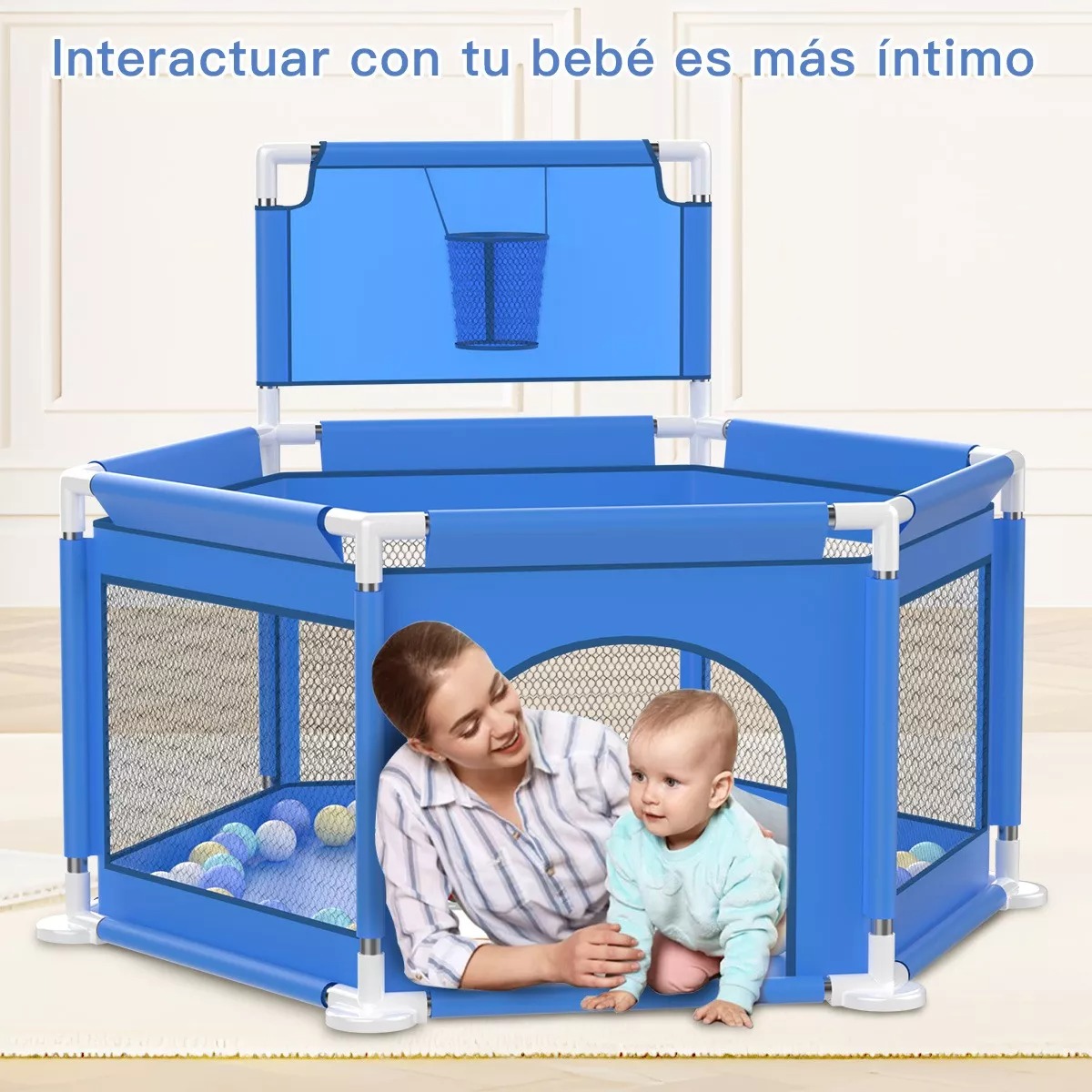 JUGUETE PISCINA PELOTERO JARDIN SALA ESTAR RECREATIVO LAU - 5