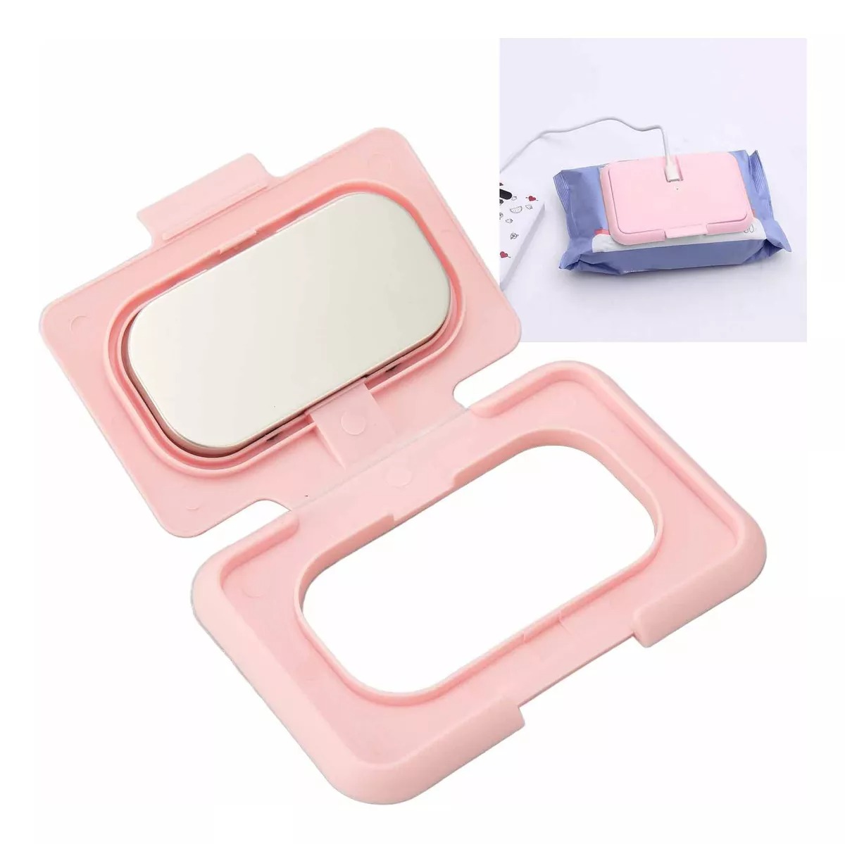 CALENTADOR TOALLITA HUMEDA MINI USB PORTATIL DISPENSADOR LAU - 7