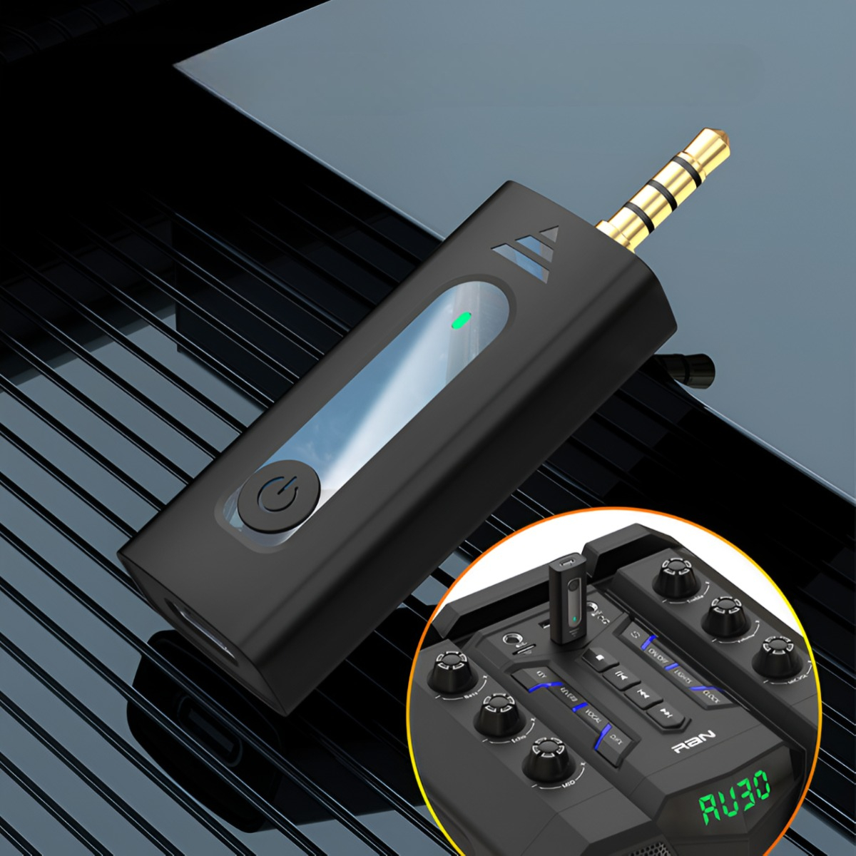 MICRÓFONO INALÁMBRICO LAVALIER BALITA CONECTOR JACK 3.5 - 7