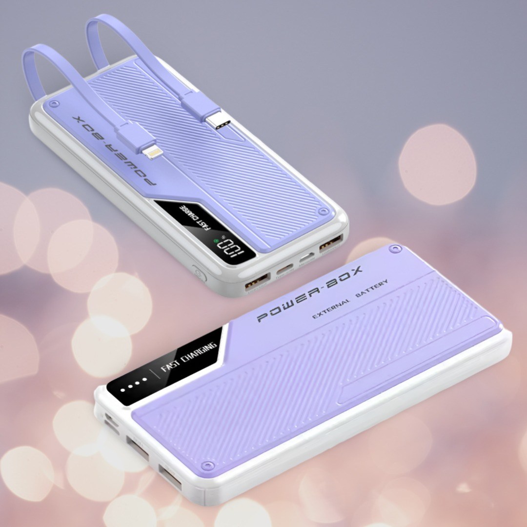 CARGADOR INALÁMBRICO SÚPER RÁPIDA 22.5W 10000 MAH DUAL - 5
