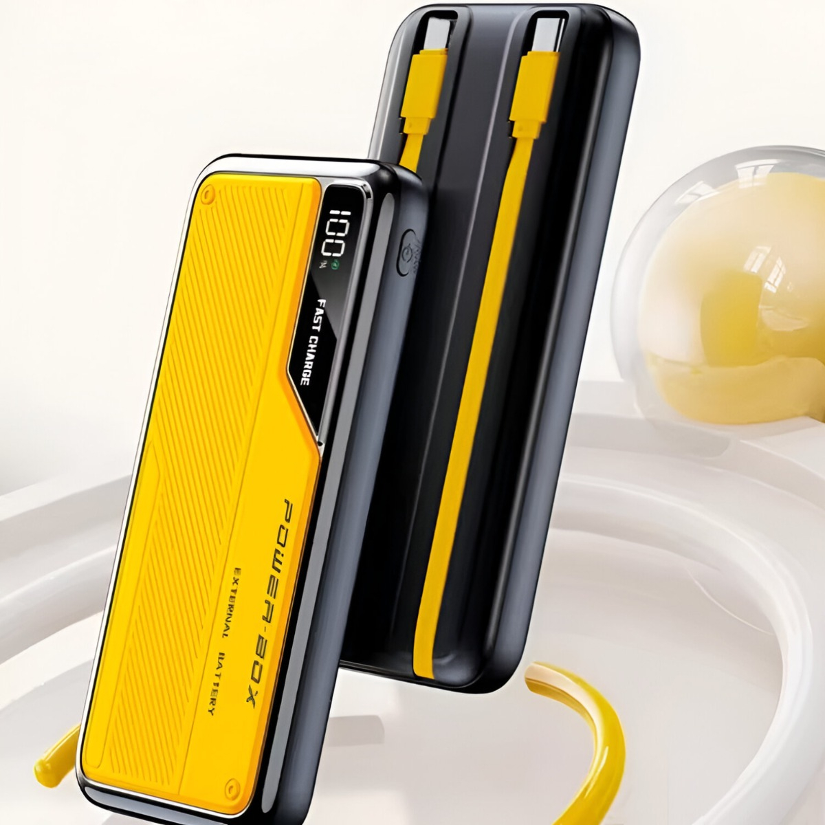CARGADOR INALÁMBRICO SÚPER RÁPIDA 22.5W 10000 MAH DUAL - 9