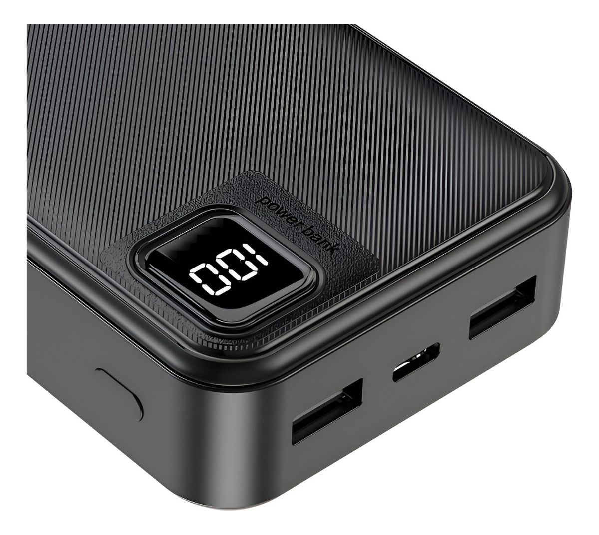 CARGADOR INALÁMBRICO CARGA RÁPIDA PORTÁTIL PANTALLA LED 2EN1 - 3