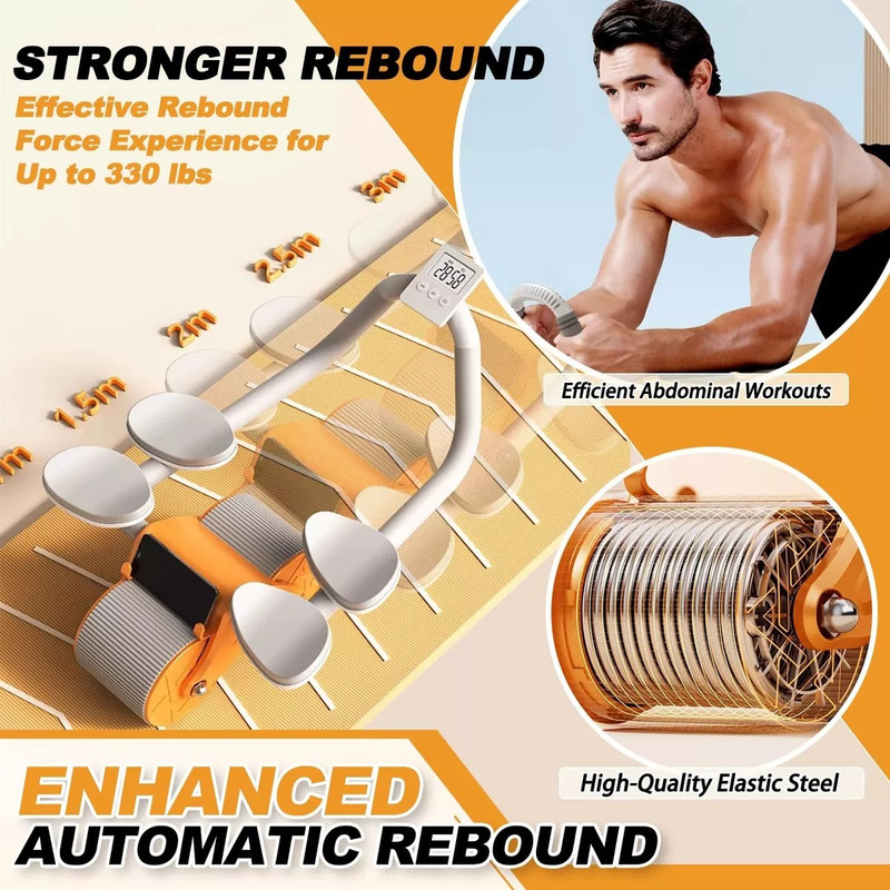 RUEDA RODILLA EJERCICIO ABDOMINAL RESISTENCIA CASA GYM LAU - 4