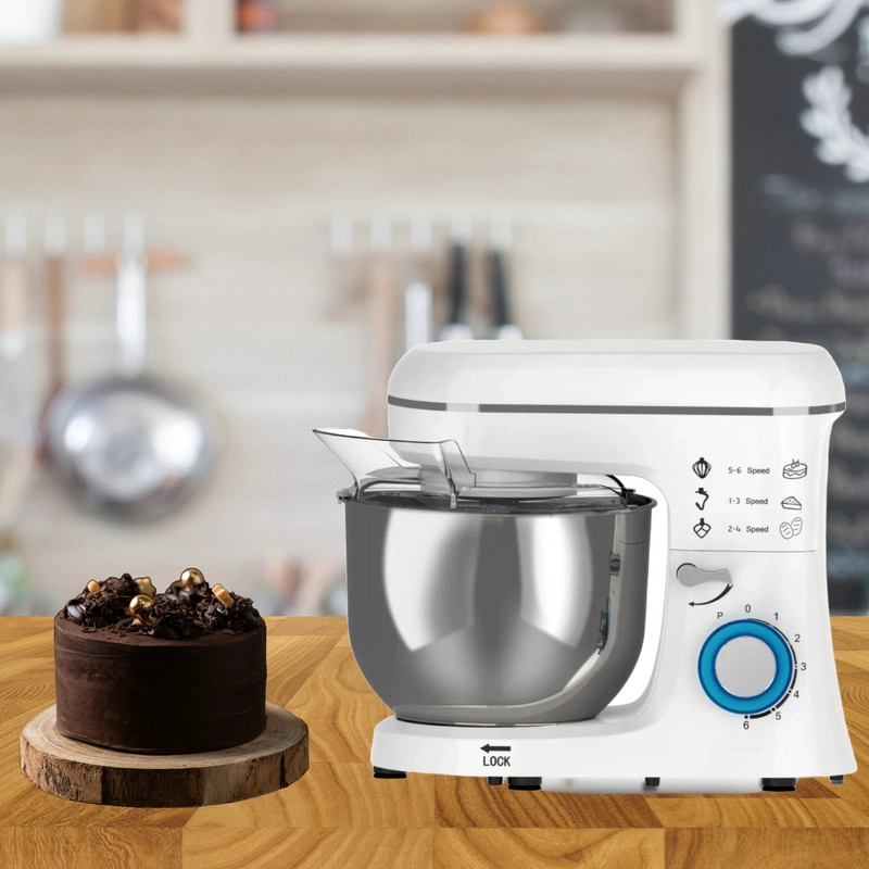 BATIDORA ZZKKO 6671W 1100 W AMASADORA 6 VELOCIDADES COCINA REPOSTERIA 6.8L LAU - 6