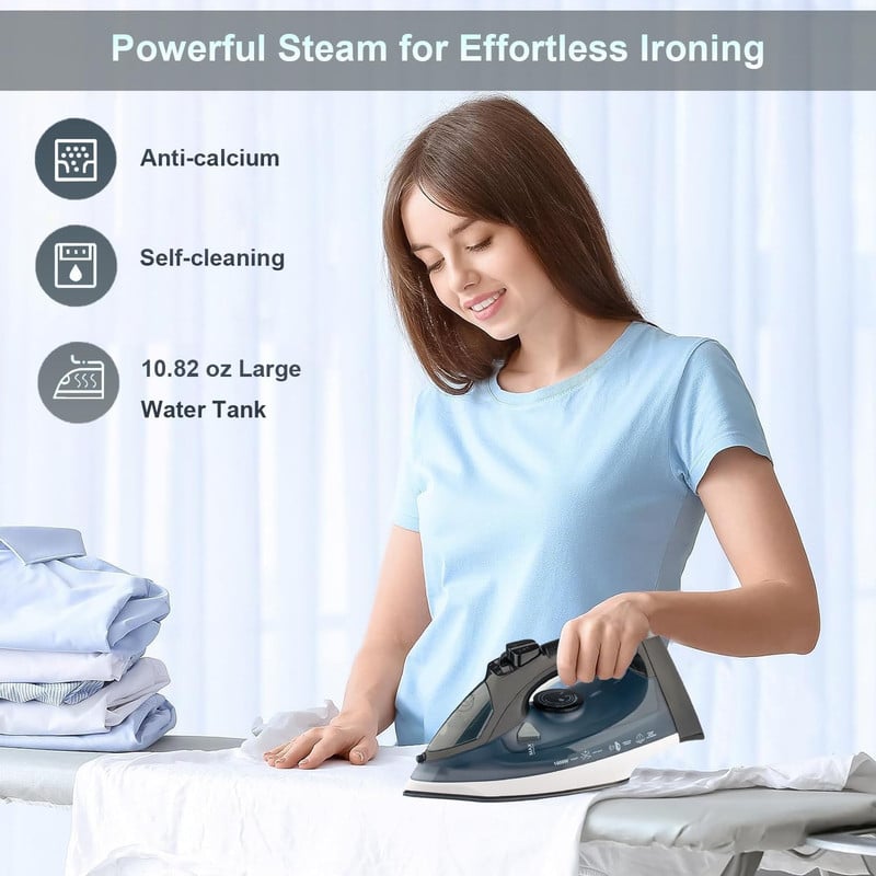 PLANCHA VAPORIZADOR ROPA PRO-HEAT ANTIADHERENTE LAU - 4
