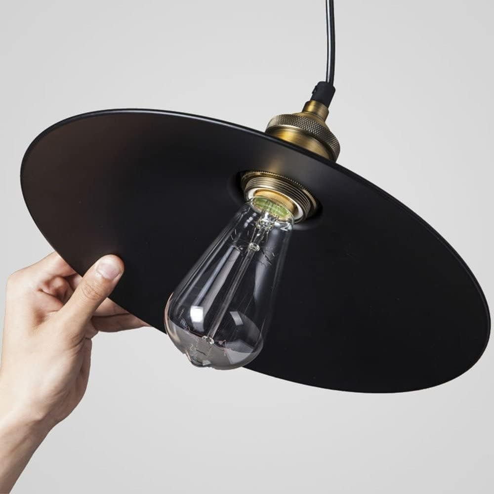 LÁMPARA DE TECHO RETRO LUZ INDUSTRIAL CREATIVA COLGANTE 26 - 3