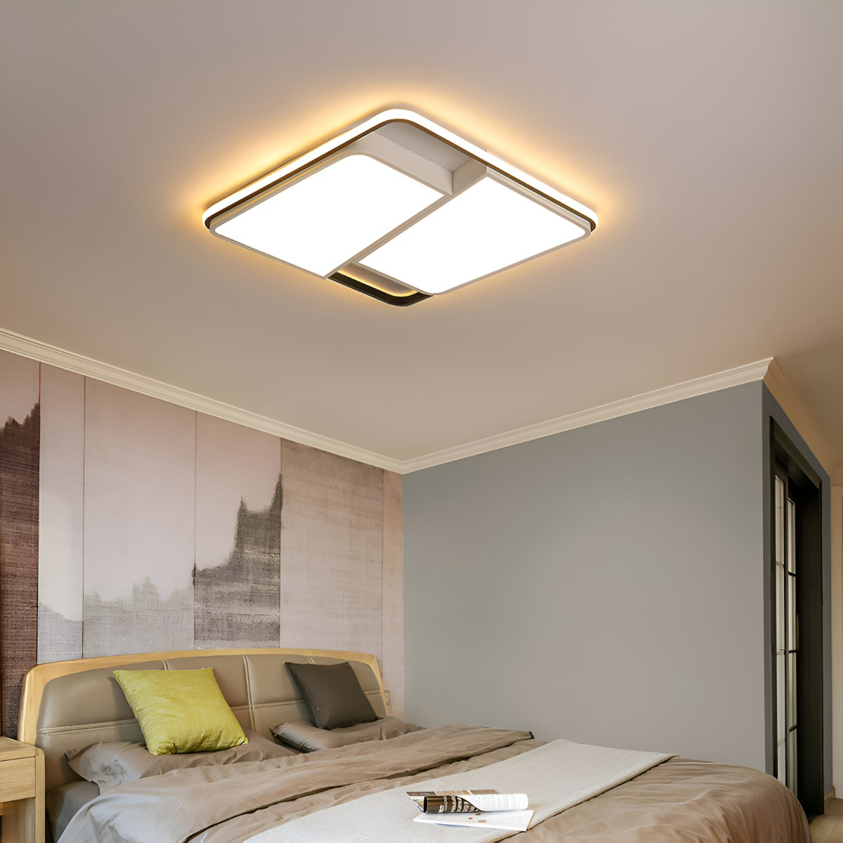 LÁMPARA DE TECHO LED ACRÍLICA ULTRAFINA MONTAJE EMPOTRADO - 6