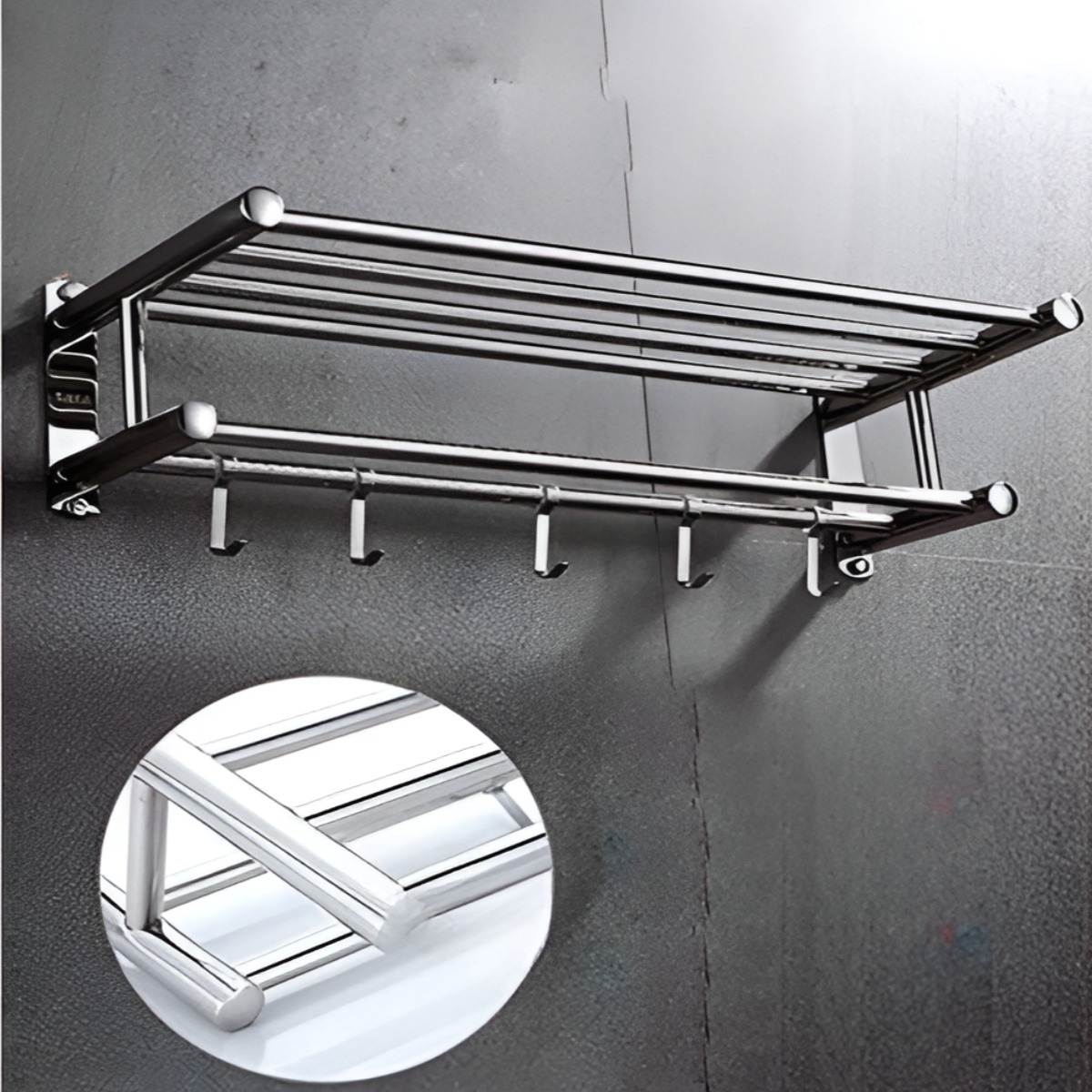 ESTANTE ORGANIZADOR BAÑO ELEGANTE MULTIFUNCIÓNAL ERGONÓMICO - 3