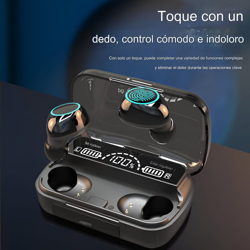 AUDIFONOS M30 BLUETOOTH POWERBANK INALAMBRICOS LAU - 2