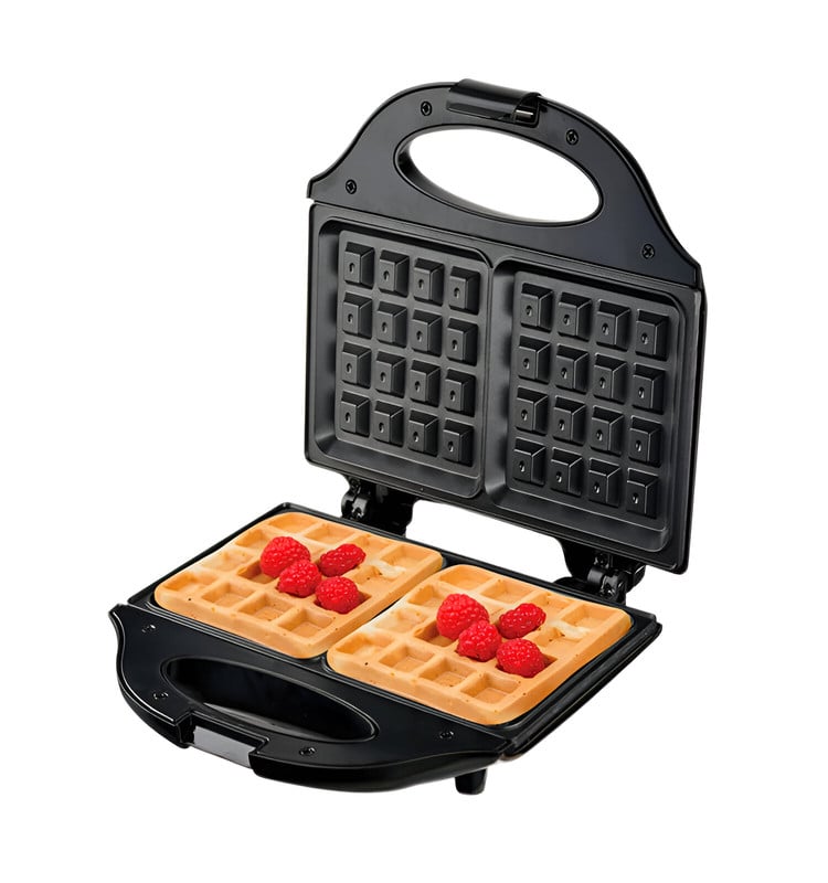 WAFFLERA TX ANTIADHERENTE PLANCHA TEFLON COMODA COCINA LAU - 3