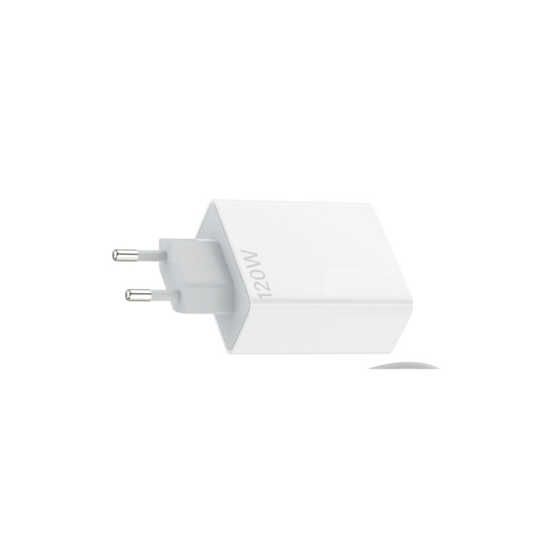 CARGADOR COMPLETO 120W USB-A BLANCO CARGA RAPIDA LAU - 2