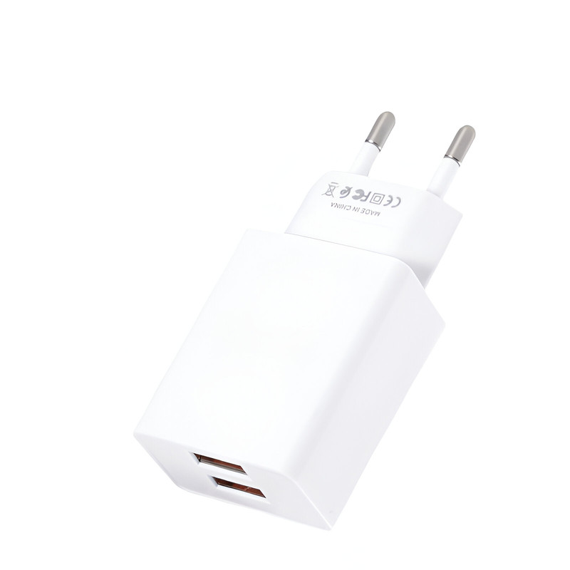 SET 3 CARGADOR ADAPTADOR X2 USB 20 W CARGA RAPIDA LAU - 2