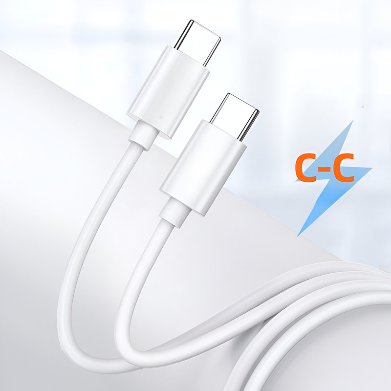 SET 4 CABLES USB-C TO C CELULARES CARGA RAPIDA DATOS LAU - 6