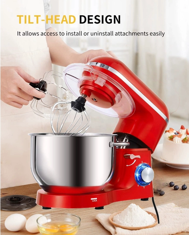 BATIDORA ZZKKO NUEVO 3 EN 1 PLANETARIA PEDESTAL 1100W REPOSTERIA LAU - 2