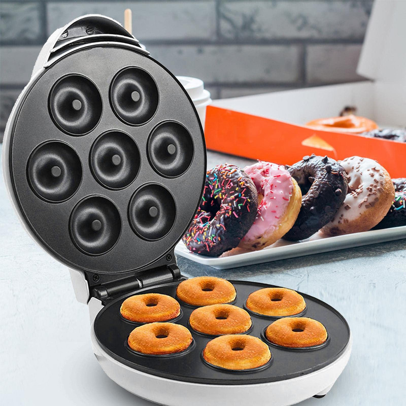MAQUINA DONUTS MINI ANTIADHERENTE POSTRES COCINA LAU - 4