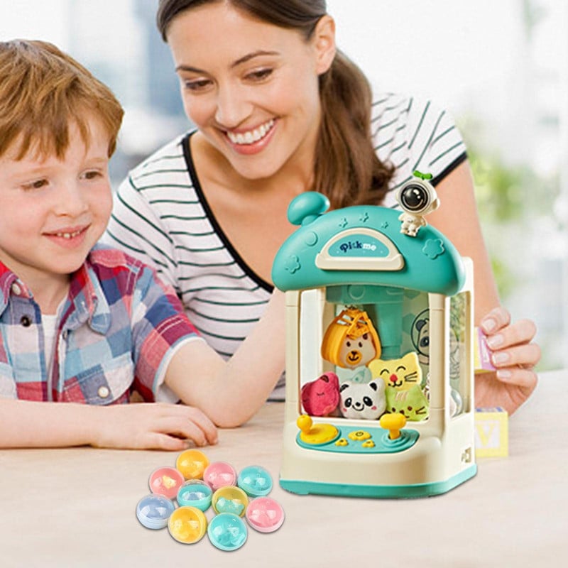 JUGUETE INTERACTIVO ZZKKO MINI GARRA PORTÁTIL SPACEMAN DIVERTIDO NIÑOS LAU MULTICOLOR - 4