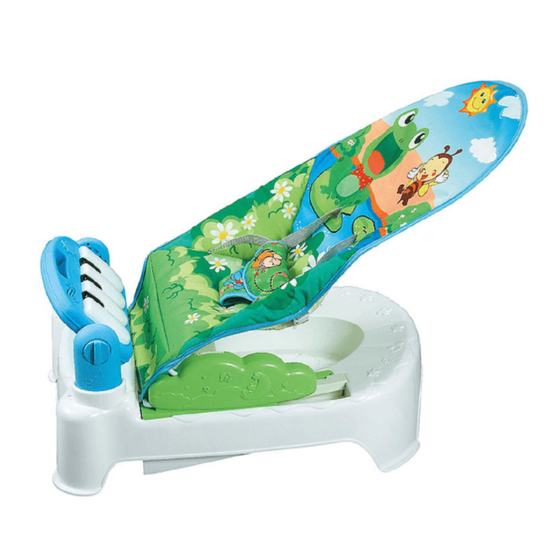 SILLA ZZKKO MECEDORA MUSICAL MODERNA RED ANTIMOSQUITOS BEBÉ LAU MULTICOLOR - 6