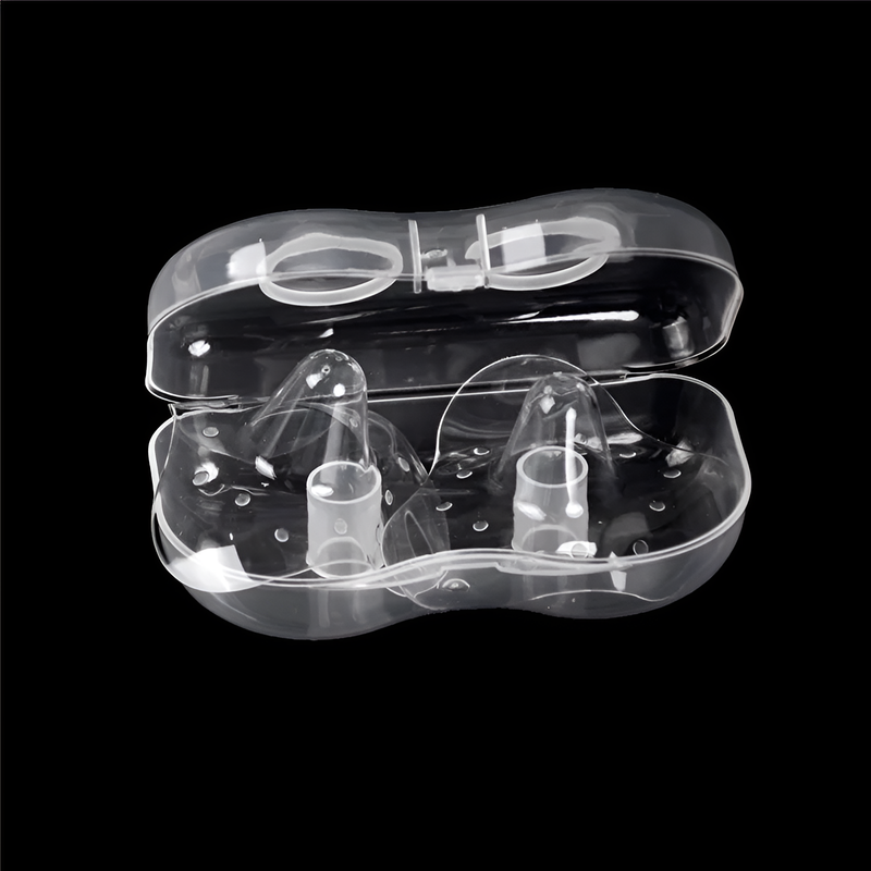 SET OOPSI 8 PROTECTORES PEZÓN SILICONA MAMÁS LACTANTES BEBÉ LAU MULTICOLOR - 8