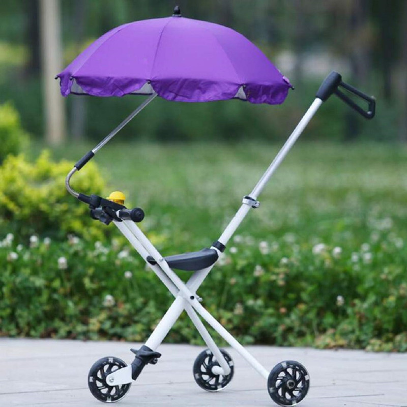 SOMBRILLA OOPSI MULTICOLOR UNIVERSAL COCHECITO AJUSTABLE SOL BEBES LAU - 1