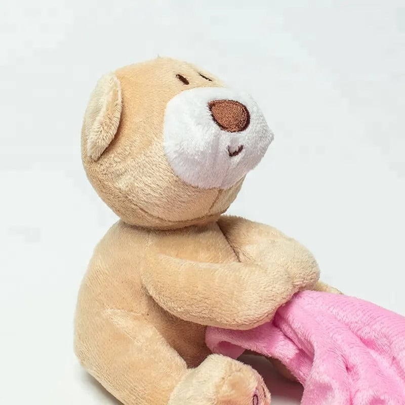 SET 2 TOALLA CALMANTE MANTA SUAVE PELUCHE BEBE LAU - 4