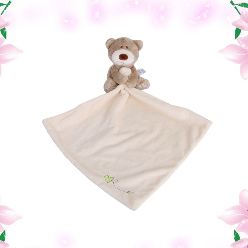 SET 2 TOALLA CALMANTE MANTA SUAVE PELUCHE BEBE LAU - 9
