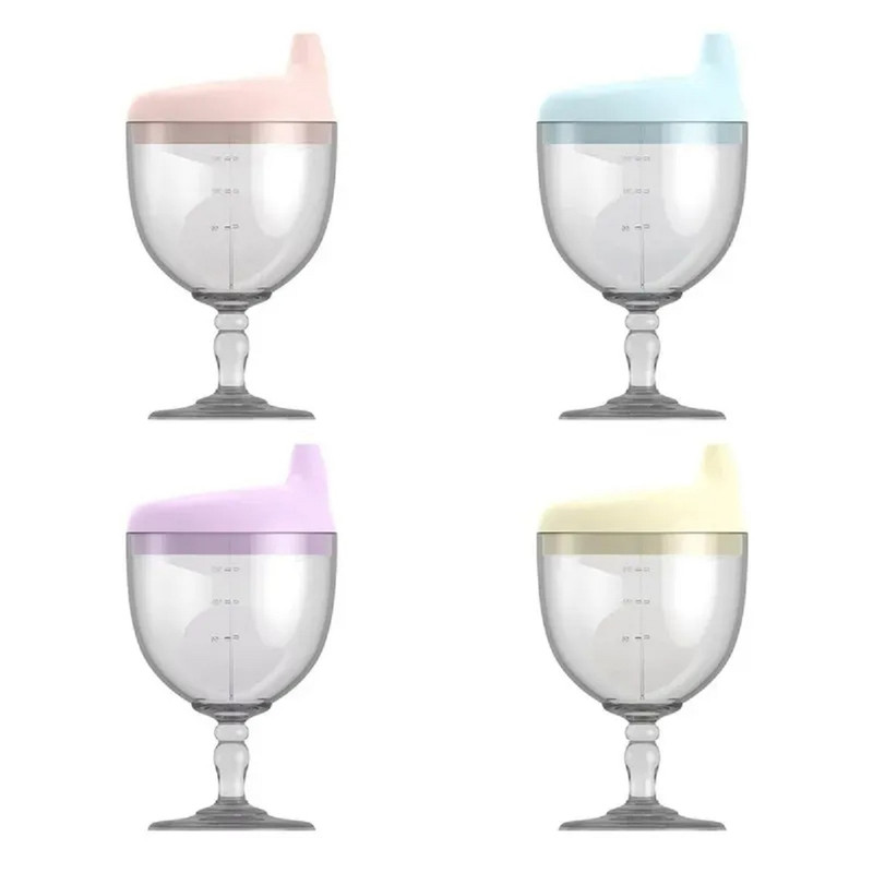 SET OOPSI 3 VASO BOTELLA AGUA BEBÉS PICO PATO ENTRENAMIENTO LAU MULTICOLOR - 7