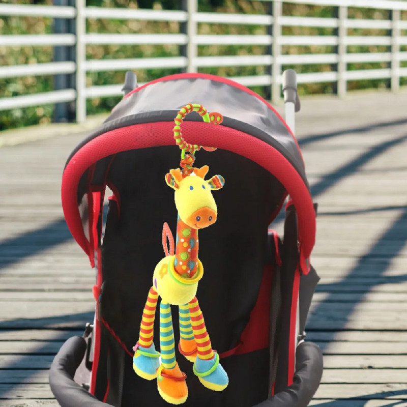 SONAJERO BFT JIRAFA MUÑECO PELUCHE COLGANTE COCHE CUNA LAU - 3