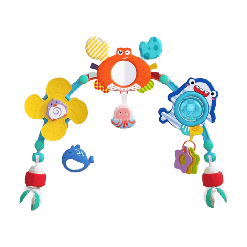 SONAJERO BFT ARCO COCHE SENSORIAL AJUSTABLE ESTIMULAR BEBE LAU - 7