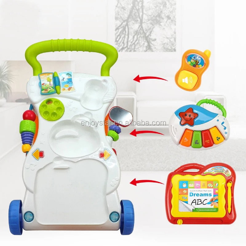 JUGUETE CAMINADOR BFT CARRITO MUSICAL MULTIFUNCIONAL BEBES LAU - 4