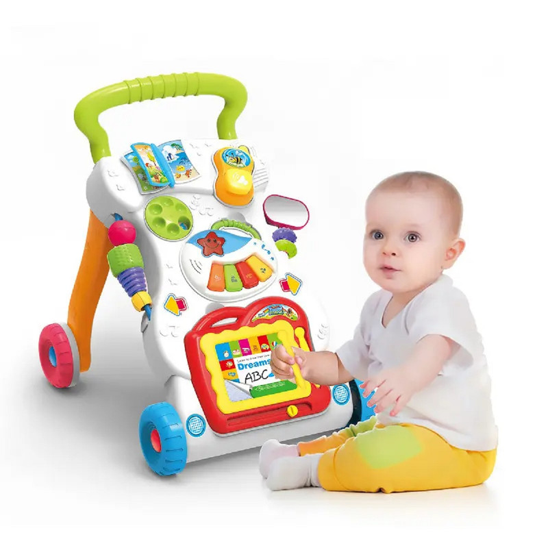 JUGUETE CAMINADOR BFT CARRITO MUSICAL MULTIFUNCIONAL BEBES LAU - 8