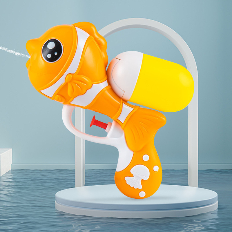 SET BFT 7 JUGUETES PISTOLAS AGUA PEZ ANIMADO INFANTIL NIÑOS LAU - 2