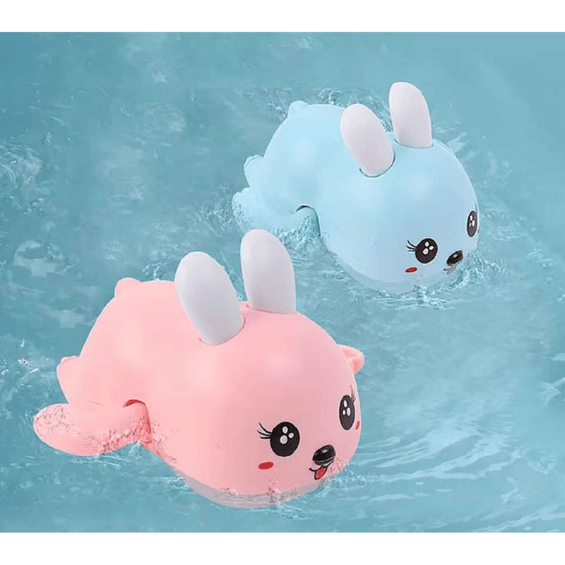 SET BFT 8 JUGUETES FLOTANTE AGUA CONEJO MOVIMIENTO BEBES LAU - 8