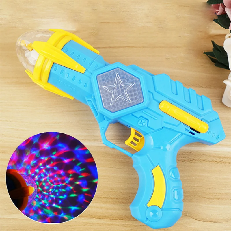 SET 2 JUGUETES PISTOLA LUCES LED SONIDOS DIVERTIDO NIÑOS LAU - 9