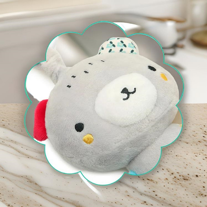 SET BFT 2 SONAJERO PELUCHE JUGUETE FELPA COCHE CUNA BEBÉS LAU MULTICOLOR - 2