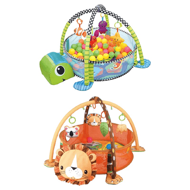 GIMNASIO ZZKKO INFANTIL JUEGO CORRAL PELOTAS ESTIMULACIÓN LAU MULTICOLOR - 3