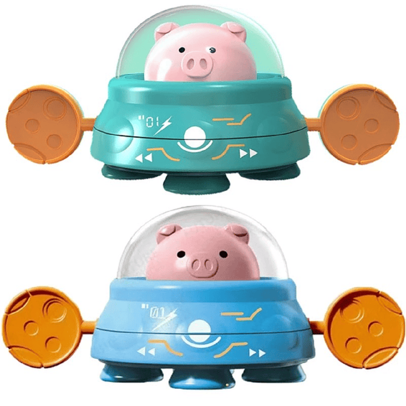 SET BFT 3 JUGUETES BAÑO CUERDA CHANCHITO DIVERSION NIÑOS LAU - 9