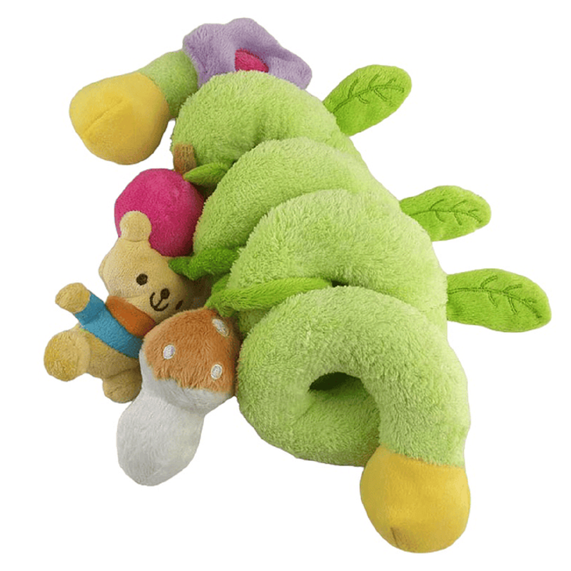 SONAJERO ZZKKO COLGANTE MOVIL CUNA COCHESITO PELUCHE MUSICA LAU MULTICOLOR - 7