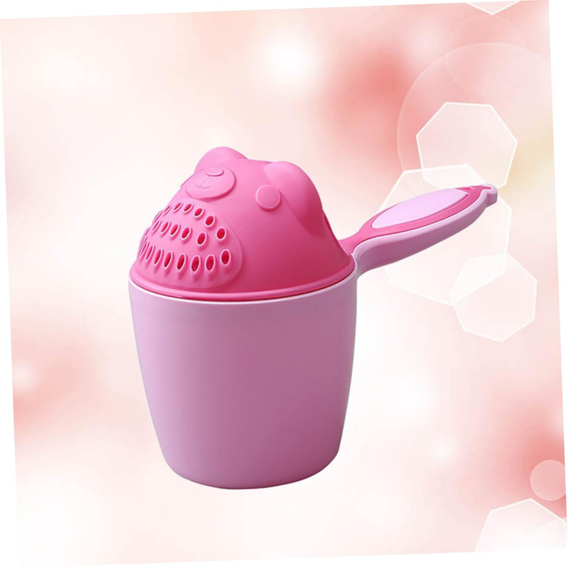SET ZZKKO ROSA 6 DUCHA BOTELLA ENJUAGUE CASCADA COMODO BAÑO BEBE LAU - 2
