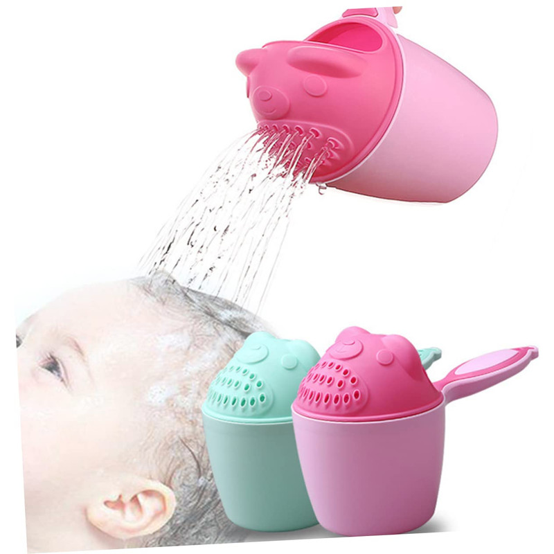 SET ZZKKO ROSA 6 DUCHA BOTELLA ENJUAGUE CASCADA COMODO BAÑO BEBE LAU - 3
