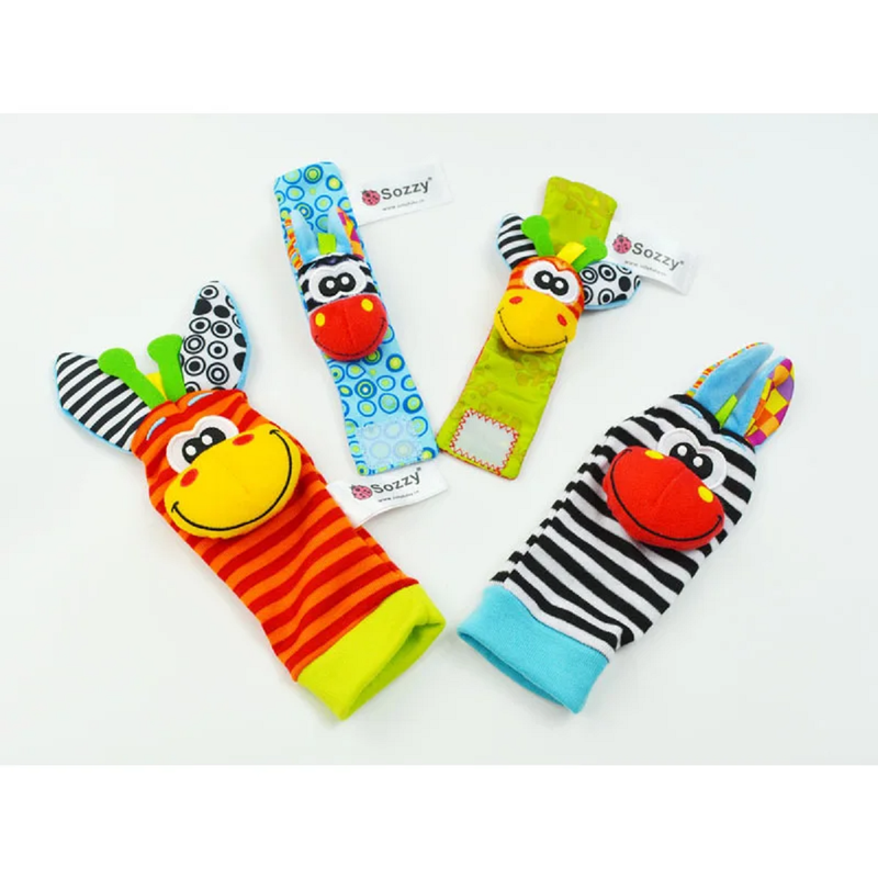 SONAJERO ZZKKO PULSERA MUÑECA PIE COLGANTE SUAVE DIVERTIDO LAU MULTICOLOR - 7