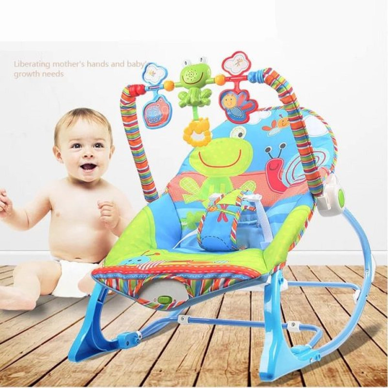 SILLA MECEDORA A95X VIBRACION 3EN1 MUSICAL RELAJANTE BEBÉS LAU - 2