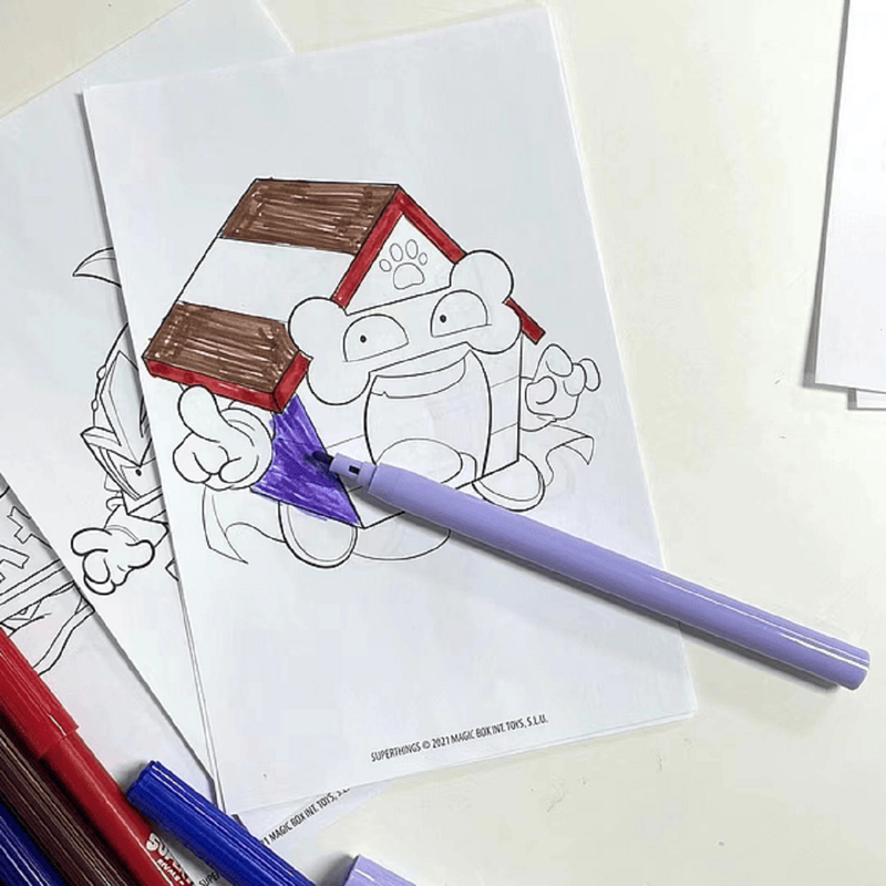 SET A95X LAPICES 100 PIEZAS COLOREAR DIBUJAR PINTAR NIÑOS LAU - 8