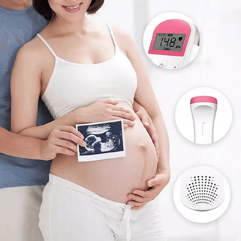 MONITOR FETAL DOPPLER LATIDOS FETALES CORAZÓN BEBÉ LAU - 6