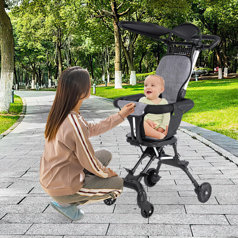 COCHE A95X PLEGABLE COMPACTO REVERSIBLE 1 A 5 AÑOS BEBÉS LAU - 6