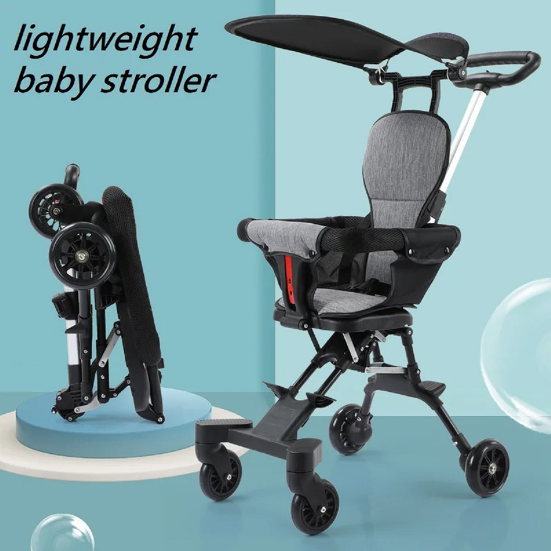 COCHE A95X PLEGABLE COMPACTO REVERSIBLE 1 A 5 AÑOS BEBÉS LAU - 9