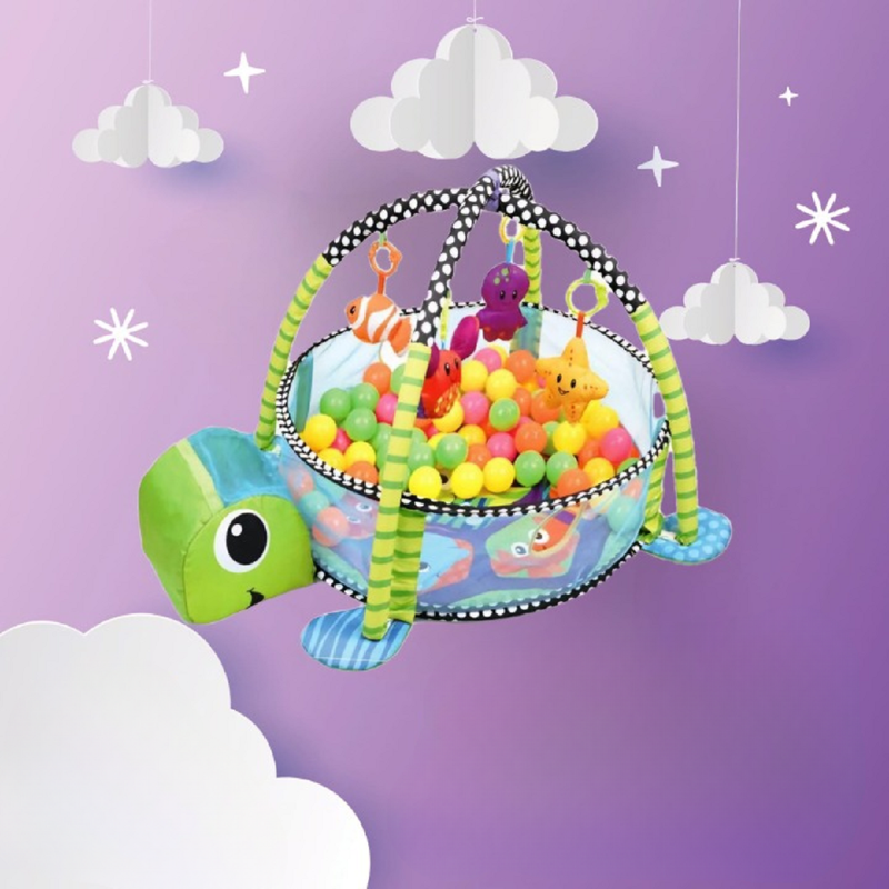 GIMNASIO A95X 3EN1 DIVERSION ESTIMULACIÓN CRECIMIENTO BEBÉS LAU MULTICOLOR - 1