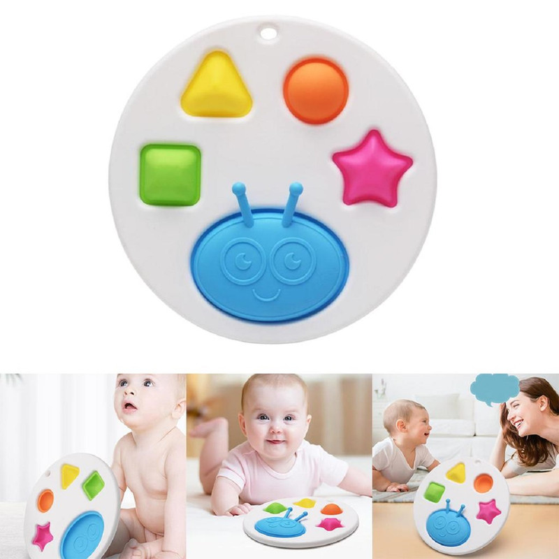 SET A95X 6 JUGUETES SENSORIAL BURBUJAS HOYUELOS BEBÉS LAU MULTICOLOR - 1