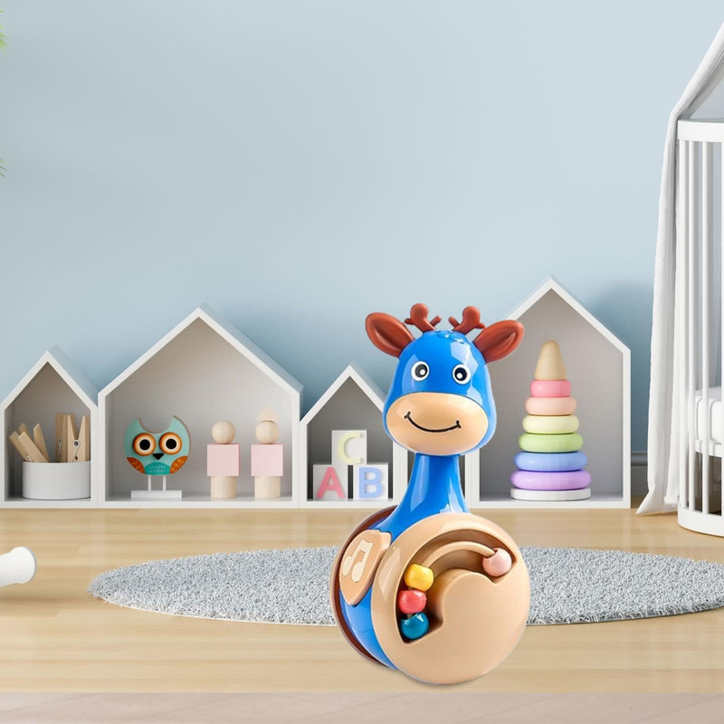 SET A95X 3 JUGUETES TAMBALEANTE SENSORIAL DIVERTIDO BEBES LAU - 5