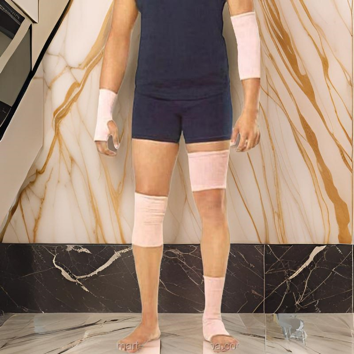 VENDA TUBULAR ELÁSTICA COMPRESIÓN UNIFORME 7.5 CMX10M LAU - 5